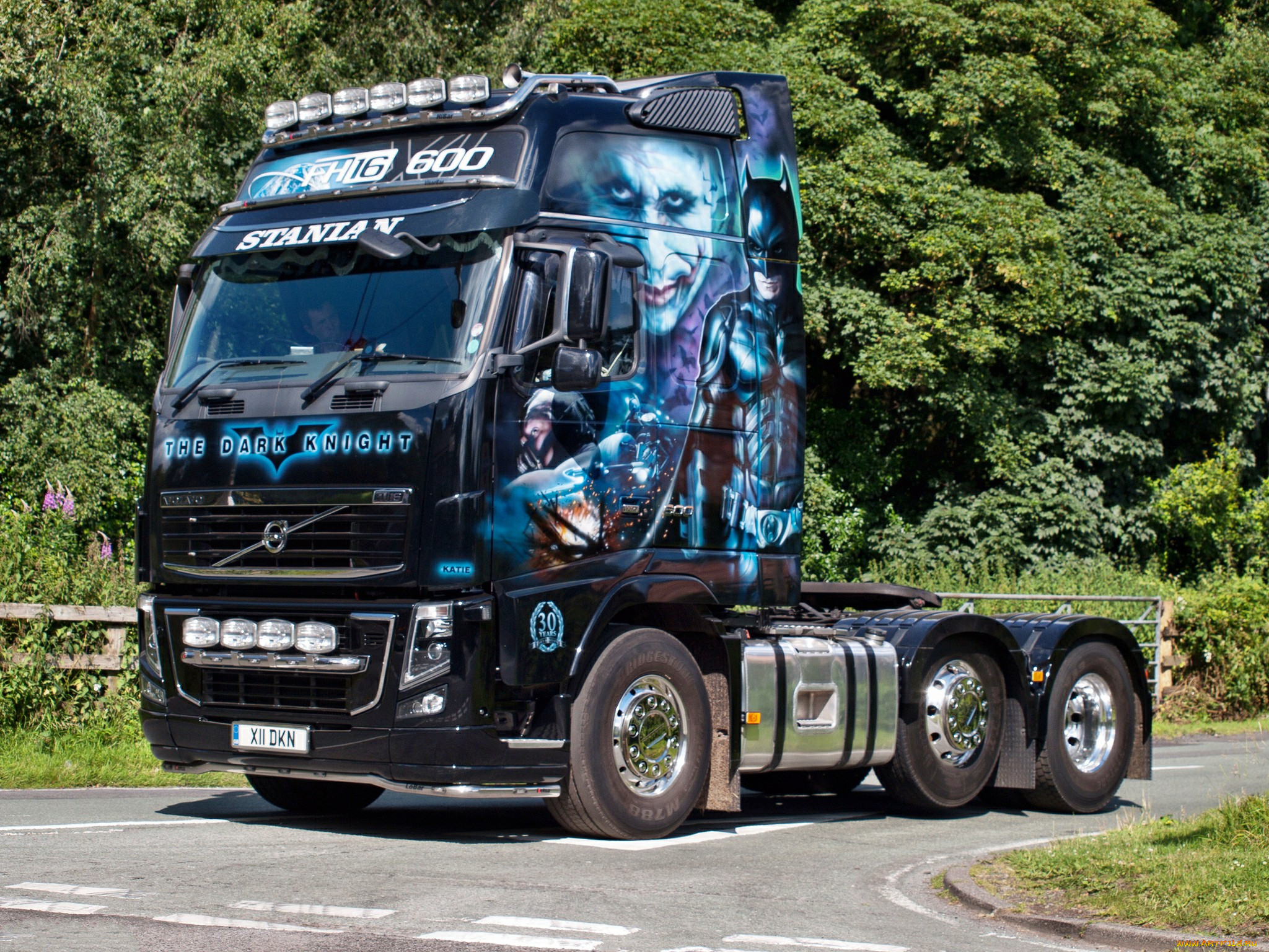 volvo fh16 the dark knight, , volvo trucks, , , , 